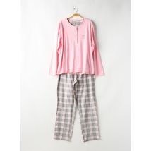 GUASCH - Pyjama rose en coton - Femme - Taille 42 - Modz