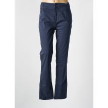VICOMTE ARTHUR - Pantalon slim bleu en coton - Femme - Taille 46 - Modz
