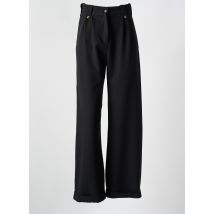 ANNAHPA - Pantalon large noir en polyester - Femme - Taille 34 - Modz