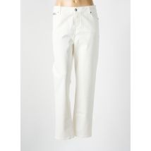 LE GENTLE FACTORY - Jeans coupe slim beige en coton - Femme - Taille 40 - Modz