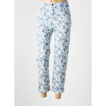 VICOMTE ARTHUR - Pantalon 7/8 bleu en coton - Femme - Taille 36 - Modz