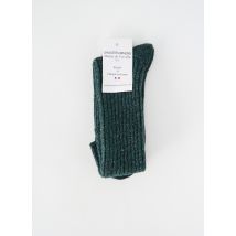 CHAUSSETTES ORPHELINES - Chaussettes vert en laine - Homme - Taille 45-46 - Modz