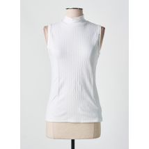 ACHEL - Débardeur blanc en coton - Femme - Taille 46 - Modz