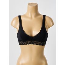 ACHEL - Soutien-gorge noir en coton - Femme - Taille 46 - Modz