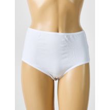 ACHEL - Culotte haute blanc en coton - Femme - Taille 50 - Modz