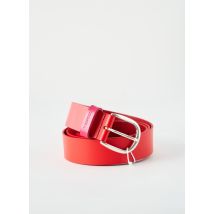 VICOMTE ARTHUR - Ceinture rouge en cuir - Femme - Taille 48 - Modz