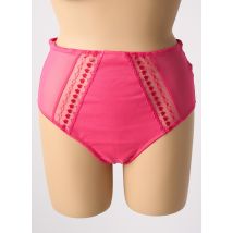 ELOMI - Culotte haute rose en nylon - Femme - Taille 46 - Modz