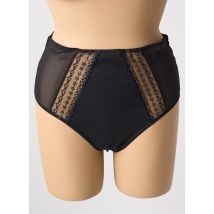 ELOMI - Culotte haute noir en nylon - Femme - Taille 48 - Modz