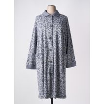 MITJANS - Robe de chambre gris en coton - Femme - Taille 50 - Modz