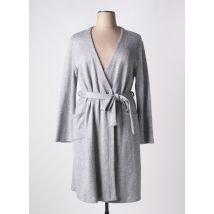 MITJANS - Robe de chambre gris en polyester - Femme - Taille 44 - Modz