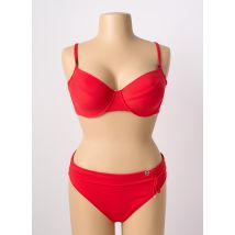 SUN PLAYA - Maillot de bain 2 pièces rouge en polyamide - Femme - Taille TU - Modz