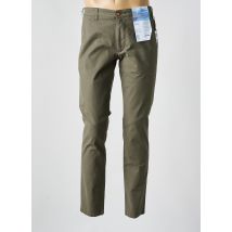 M5 BY MYER - Pantalon chino vert en coton - Homme - Taille TU - Modz