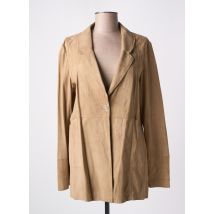 OAKWOOD - Veste en cuir beige en cuir de chèvre - Femme - Taille 38 - Modz