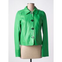 OAKWOOD - Veste simili cuir vert en polyester - Femme - Taille 36 - Modz