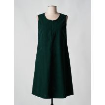AGATHE & LOUISE - Robe mi-longue vert en coton - Femme - Taille 42 - Modz