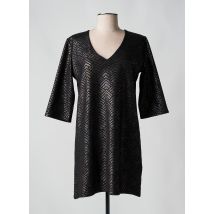 QUINZE HEURES TRENTE - Robe courte noir en polyester - Femme - Taille 40 - Modz