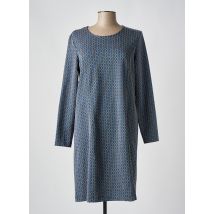 DIANE LAURY - Robe mi-longue bleu en polyester - Femme - Taille 44 - Modz