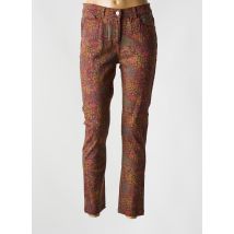 AGATHE & LOUISE - Pantalon slim rouge en coton - Femme - Taille 38 - Modz