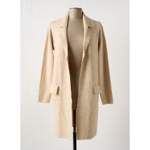 TANDEM - Veste casual beige en viscose - Femme - Taille TU - Modz