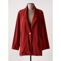 KAKIE - Blazer rouge en polyester - Femme - Taille 46 - Modz