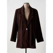 KAKIE - Blazer marron en polyester - Femme - Taille 46 - Modz