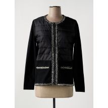 MARINA V - Veste casual noir en viscose - Femme - Taille 40 - Modz