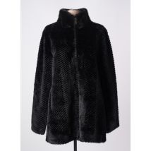 STUDIO BIRKIN - Manteau long noir en acrylique - Femme - Taille 36 - Modz