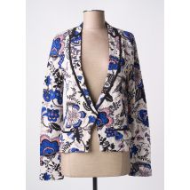 ALDOMARTINS - Blazer bleu en bambou - Femme - Taille 40 - Modz