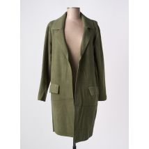 TANDEM - Gilet manches longues vert en viscose - Femme - Taille TU - Modz