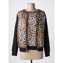 MARINA V - Twin-set noir en viscose - Femme - Taille 38 - Modz