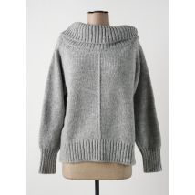 AN' GE - Pull gris en acrylique - Femme - Taille 36 - Modz