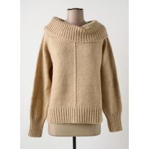 AN' GE - Pull marron en acrylique - Femme - Taille 36 - Modz