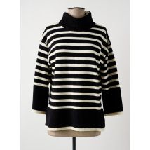 CHANON - Pull col roulé noir en modal - Femme - Taille 38 - Modz