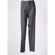 KACY - Pantalon droit gris en laine - Femme - Taille 36 - Modz