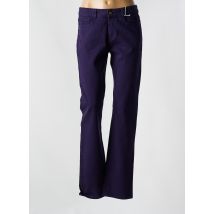 GERARD DAREL - Pantalon droit violet en coton - Femme - Taille 38 - Modz