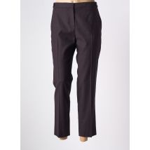 PABLO - Pantalon 7/8 violet en laine - Femme - Taille 42 - Modz