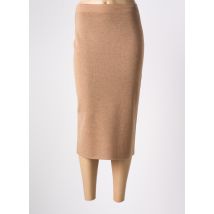 MAXMARA - Jupe mi-longue marron en laine - Femme - Taille 38 - Modz
