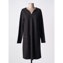 AGATHE & LOUISE - Robe mi-longue noir en coton - Femme - Taille 48 - Modz