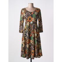 ATLANTA - Robe mi-longue vert en polyester - Femme - Taille 42 - Modz