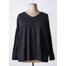 AGATHE & LOUISE - T-shirt noir en coton - Femme - Taille 54 - Modz