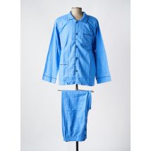 CAMBIER - Pyjama bleu en coton - Homme - Taille 56 - Modz
