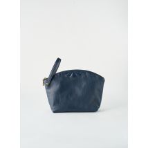 NAT & NIN - Pochette bleu en cuir - Femme - Taille TU - Modz