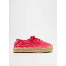 NATURAL WORLD - Espadrilles rose fonce en textile - Femme - Taille 40 - Modz