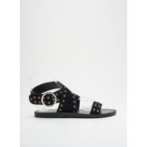 L'ATELIER TROPÉZIEN - Sandales/Nu pieds noir en cuir - Femme - Taille 40 - Modz
