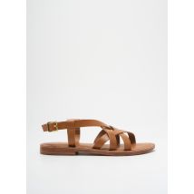 L'ATELIER TROPÉZIEN - Sandales/Nu pieds marron en cuir - Femme - Taille 40 - Modz