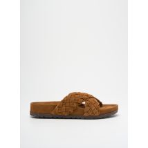 L'ATELIER TROPÉZIEN - Mules/Sabots marron en cuir - Femme - Taille 37 - Modz