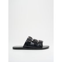 L'ATELIER TROPÉZIEN - Mules/Sabots noir en cuir - Femme - Taille 37 - Modz