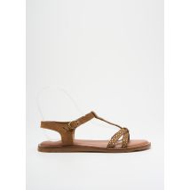 L'ATELIER TROPÉZIEN - Sandales/Nu pieds marron en cuir - Femme - Taille 40 - Modz
