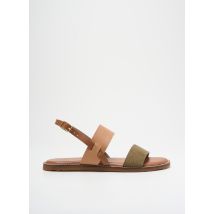 L'ATELIER TROPÉZIEN - Sandales/Nu pieds vert en cuir - Femme - Taille 37 - Modz