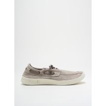 NATURAL WORLD - Chaussures bâteau gris en textile - Homme - Taille 39 - Modz
